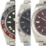 「サラリーマンのファーストロレックス 第7回 今週のロレックス 3本「赤青GMTの象徴性、ターノグラフの知的個性、色で魅せるオイスターパーペチュアル」」の画像1