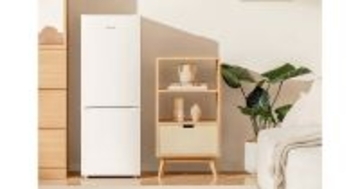 Dreame、スリムな小型冷凍冷蔵庫「Slimate」　天板は耐熱構造で電子レンジを置ける