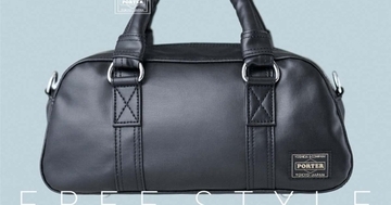 PORTERが新作「FREE STYLE」を発売。キャンバスで表現する"レザーライク"な存在感