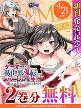 『ゲーマーが異世界魂転してハーレム人生へコンティニューするそうです THE COMIC』、【2巻分】無料キャンペーン