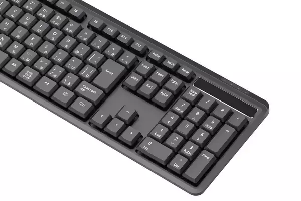 デスクトップ向けの単体キーボードにやわらかいメンブレン採用モデル、パソコン工房