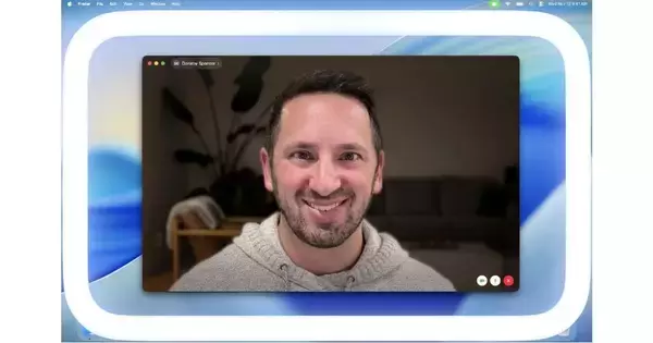 画面にリングライトを表示して顔を明るく！　Macに異色の新機能が加わっていた