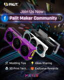 「Palit、Facebook上にDIYコミュニティ開設 - GPUファンカバーの自作についても話し合える」の画像1