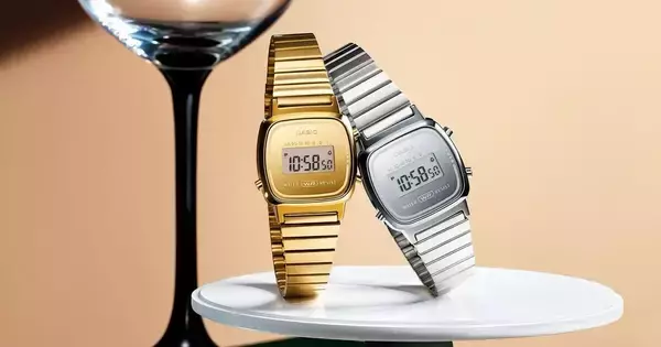 カシオ「CASIO CLASSIC」、蒸着処理の液晶ガラスを採用した「LA670」シリーズ