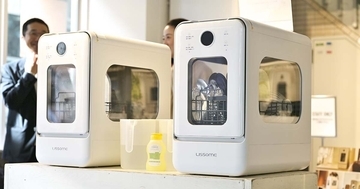 幅わずか28cmの食洗機「LISSOME J1」　AI搭載で洗剤量や洗浄時間を最小限に