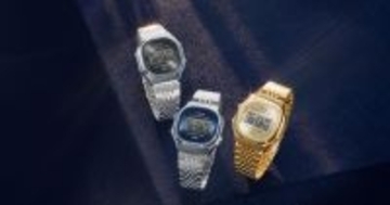 カシオ、「CASIO CLASSIC」にレトロモダンなデジタルウオッチ「A140WE」