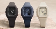 カシオ、小さく薄いG-SHOCK「GMA-S160」 - 3色展開で20,900円