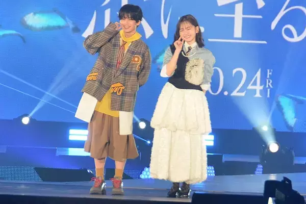 なにわ男子・長尾謙杜、初ランウェイは「めっちゃ長かった!」 山田杏奈と“おもちポーズ”で観客沸かす