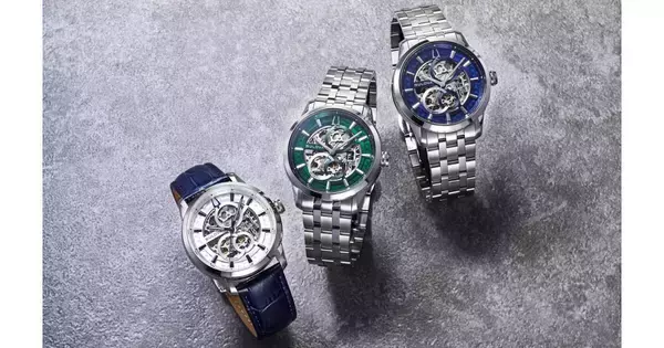 魅せるスケルトンの美 - 創業150周年のブローバから「クラシック サットン」新作