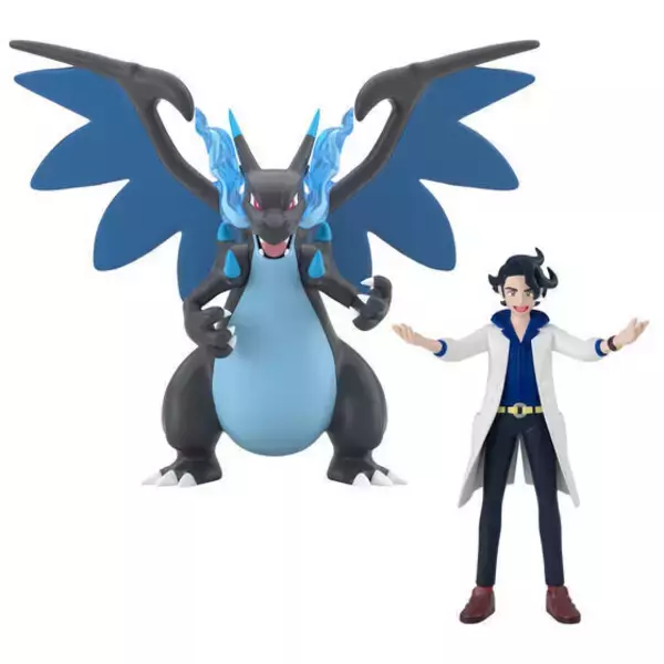 『ポケットモンスター X・Y』カロス地方から「プラターヌ」と「メガリザードンX」がセットで登場