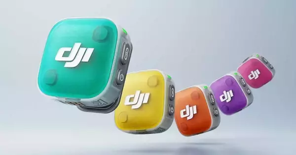 DJI、約11gの超軽量ワイヤレスマイク「DJI Mic Mini 2」　8色の交換式カバーも用意