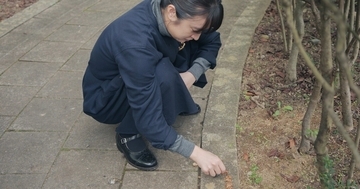 “虫好き”門脇麦、セミの抜け殻を並べる貴重な姿　池端杏慈もティーンらしく和気藹々