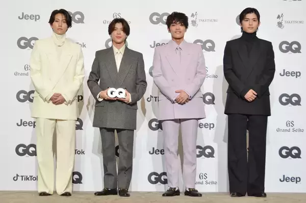 timelesz、GQアワード受賞で感謝　新メンバー加入で「とにかく活気づいた」