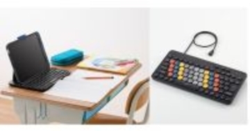 エレコム、iPad使用時に正しいキー入力を覚えられる学習用キーボード
