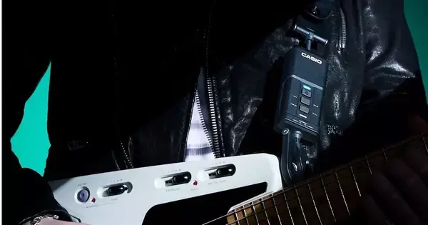 カシオ、ギターストラップに装着して音を制御するエフェクトコントローラーを発売