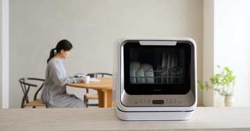 シロカ、1～3人向けの卓上型「食器洗い乾燥機 SS-M171」- タンク式と分岐水栓の2Wayタイプ