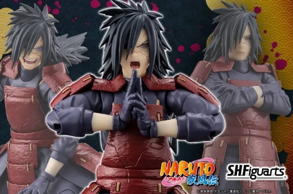 NARUTO-ナルト- 疾風伝』第四次忍界大戦時のうちはマダラ、造形を一新 