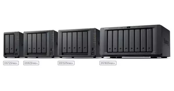 Synology、4GBメモリーで価格を抑えたNAS新製品「DiskStation neo+」シリーズ