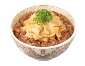 すき家、「旨だしたけのこ牛丼」「胡麻ダレたけのこ牛丼」登場 – おんたま乗せも!