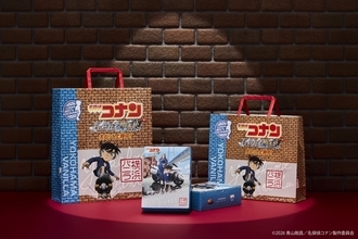 横浜バニラ、『名探偵コナン』とのコラボンパッケージ・ショッパーが初登場