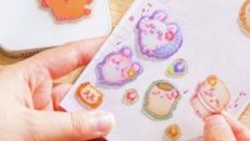クリア&amp;ぷっくりシールがかわいい!ちいかわマーケットで「シーサーのおみやげやさん」シール発売