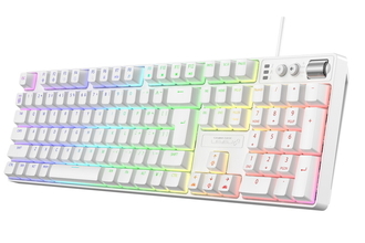 パソコン工房、RGBイルミネーション付きで6,980円のメカニカルゲーミングキーボード