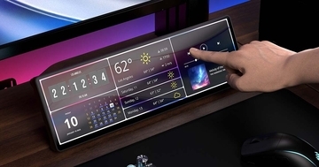 アスク、CORSAIR製の14.5型超ワイド液晶ディスプレイ　マグネットで固定可能