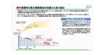 北海道の電力需要、2035年度に380億kWhへ - 北海道電力が供給力増強、泊原発・再エネ・LNGで対応