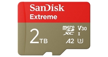 【Amazonプライム感謝祭】サンディスク、2TBの大容量microSDなどが安い