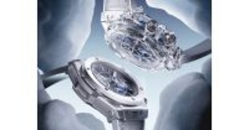 ウブロ「ビッグ・バン ウニコ」冬季限定モデルが登場。氷のホワイト×氷河のブルーで描くクールな2モデル