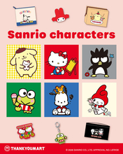 【サンキューマート】赤メロなど、レトロかわいいサンリオキャラの新作グッズが続々登場 -「赤メロは激アツすぎる〜〜♡♡♡」「推しメン揃ってて嬉しい」とファン歓喜