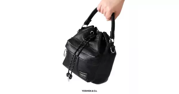 【数量限定】PORTERの人気巾着バッグ「BALLOONSAC SHRINK」に新色ブラック