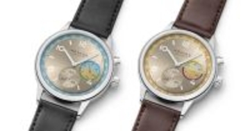 2つの旅色で描くノモスの新作「クラブスポーツ ネオマティック ワールドタイマー」