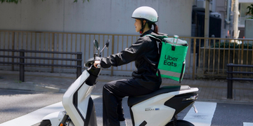 Uber Eats JapanとHonda、二輪配達パートナー向け安全運転実証実験を開始