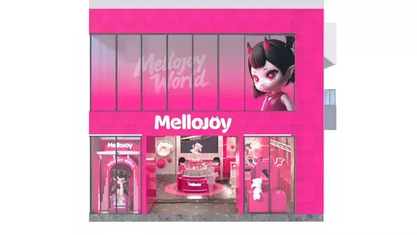 【SNSで話題】メロジョイ、日本初の体験型常設ストア「Mellojoy Pop-Up Shop」原宿にオープン