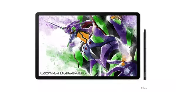 ワコム、エヴァ30周年フェスでコラボモデル「Wacom MovinkPad Pro EVA Edition」先行販売