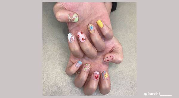 ブーム到来 Popで可愛いblack Pinkジェニー風 おえかきネイル を紹介 21年5月6日 エキサイトニュース