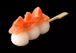 残暑にぴったり!? 「トマトあん」のお団子