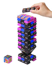 “チロルチョコ”を積み上げるバランスゲーム