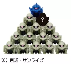 ザクのフィギュアばっかり入っている『ザクマニア』