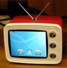 レトロなテレビ似の!?　フォトフレーム