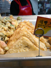 ソウルの市場で「食パンの天ぷら」に遭遇