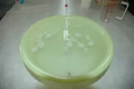 粉末洗剤は冬の冷水にも溶けるのか？