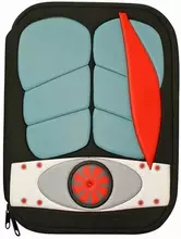 仮面ライダーの腹筋をノートPCケースに……