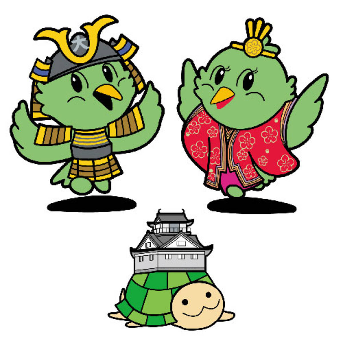 越前大野城 築城430年祭 で活躍の うぐピー と うめピー エキサイトニュース