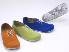 靴の裏が浮世絵のシューズ