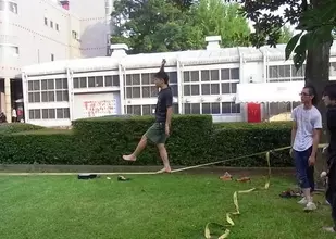 「スラックライン」はどれくらい流行ってる？