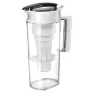 ヨコにしてもこぼれないポット型浄水器