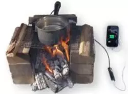 お湯を沸かすと発電する鍋