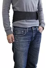 腰痛を予防する、“デニム製”のベルト